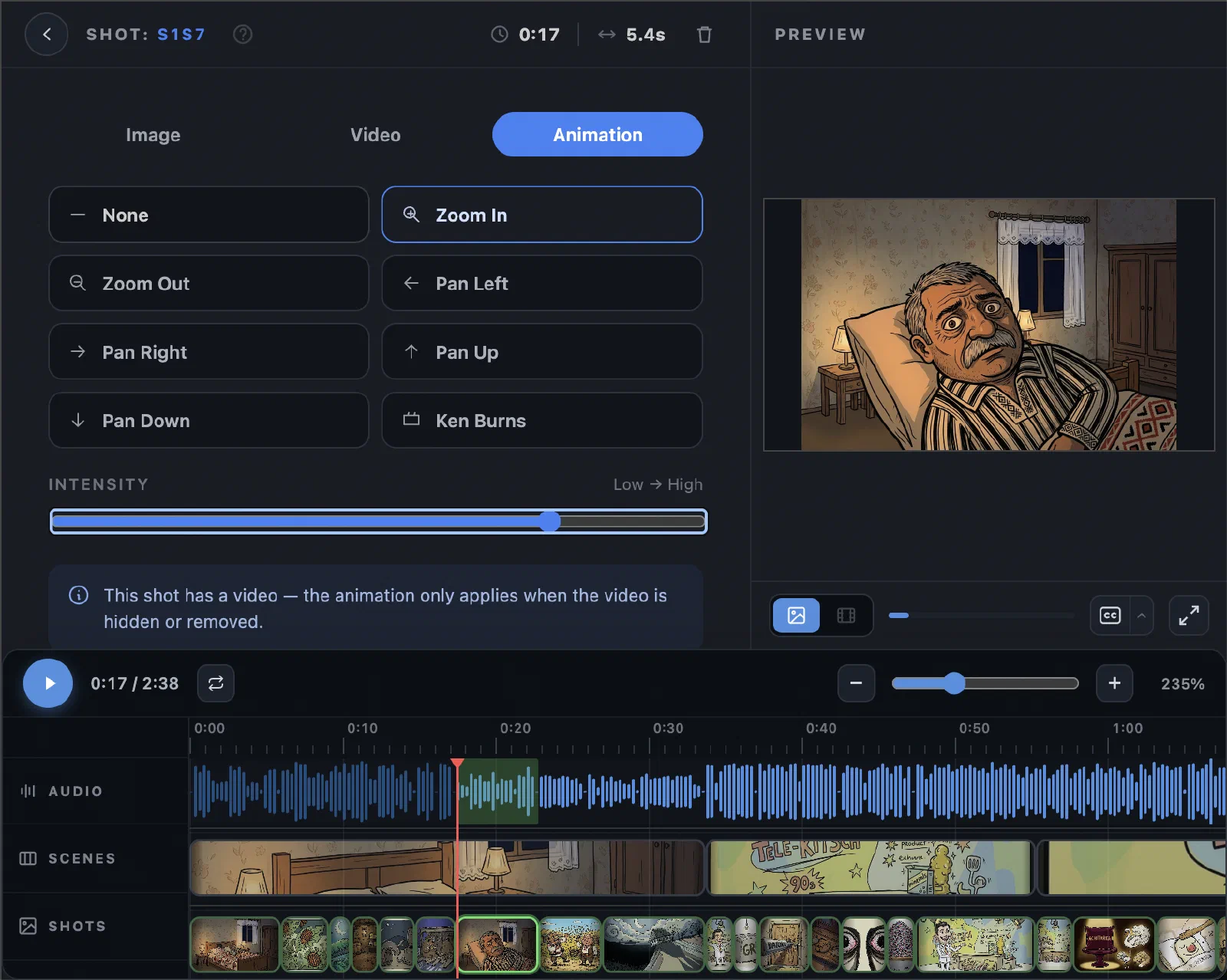 Motion and video — Planetanium screenshot